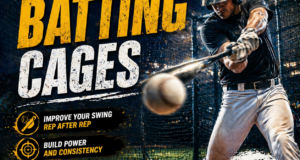 Baseball batting cages